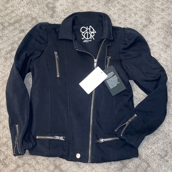 Chaser Other - Girls Chaser Moto jacket size 10 nwt$75